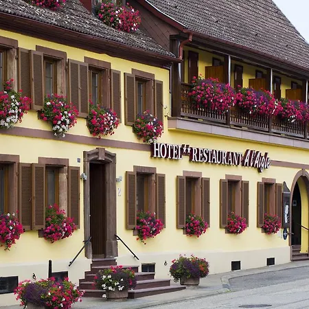 Restaurant A L'aigle ホテル Wimmenau